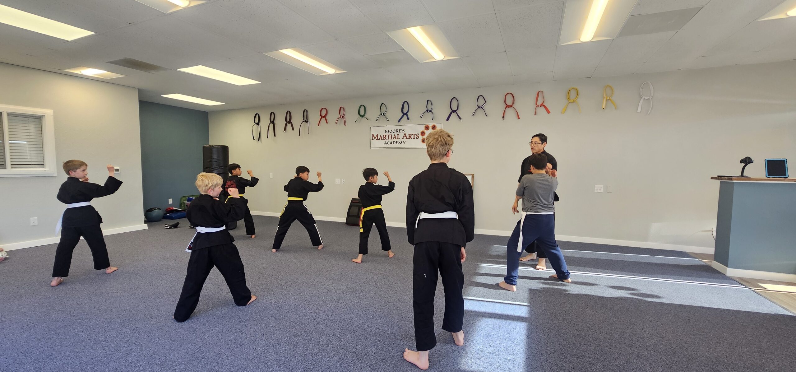 Moore's Martial Arts Academy Schedule image